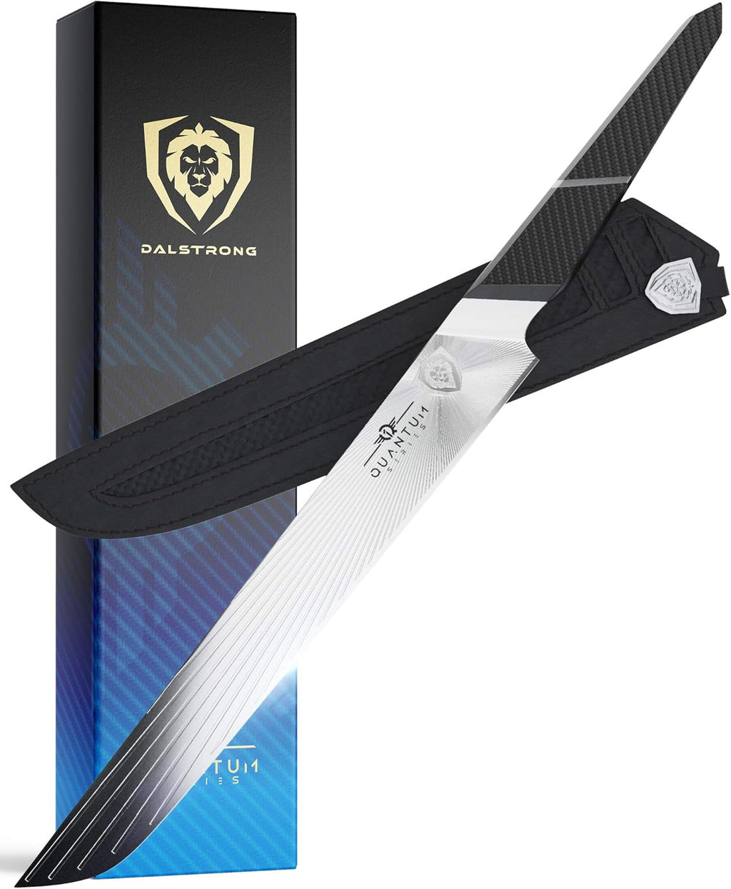 Slicing & Carving Knife with Leather Sheath B660630