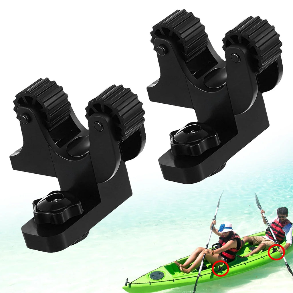 Kayak Oar Holder Clamp, Track Mount, 2pcs U6921
