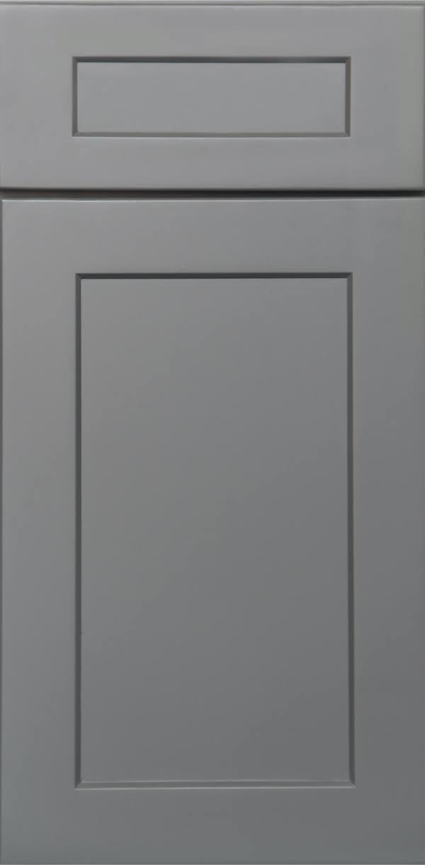 Grey High-Density Fiberboard Wall Cabinet J32694