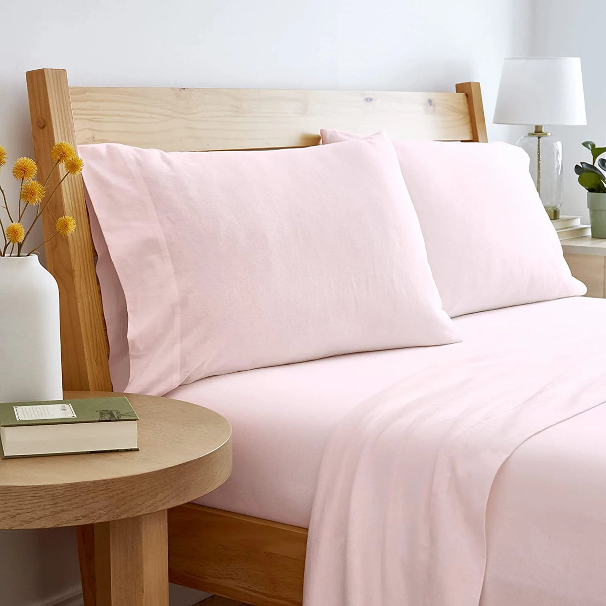 Cotton Queen 4 Pieces Jersey Sheets Set Y11039
