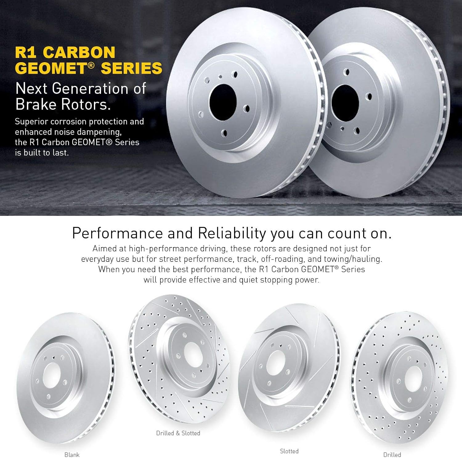 Rear Carbon Brake Rotors with Optimum OEp Pads A514647