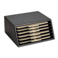 Black Leather File Sorter I790