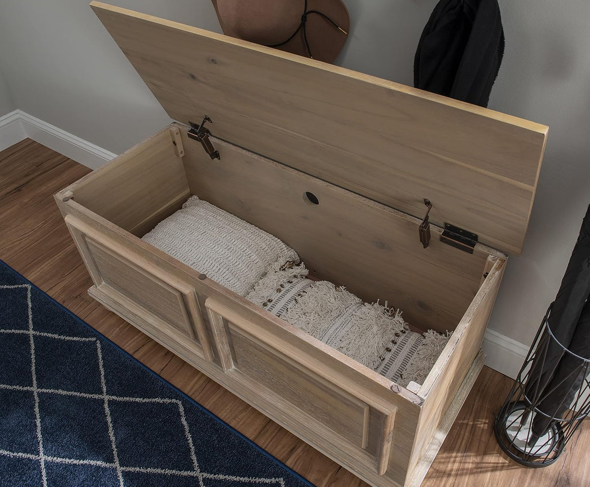 Natural Cedar Chest Bench O348748