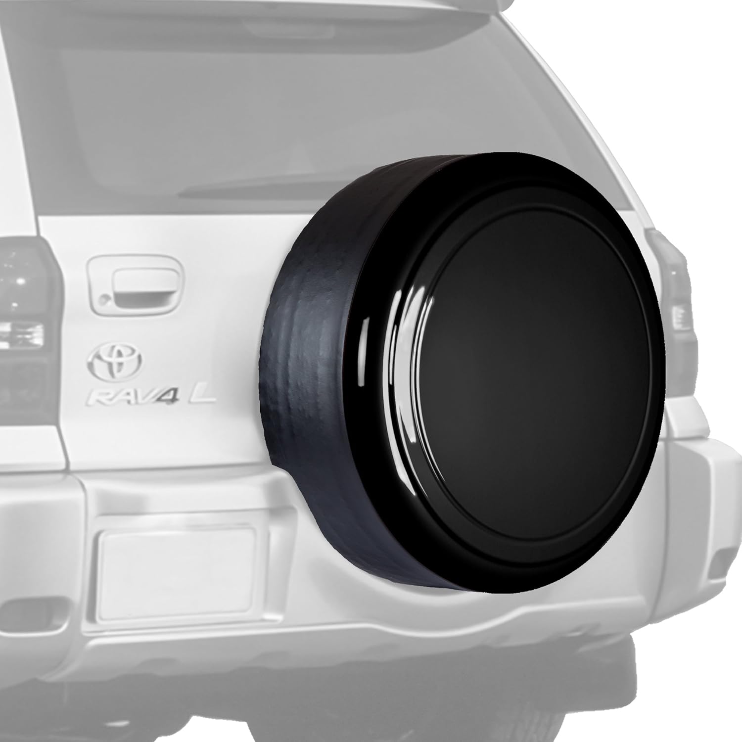 Black Rigid Tire Cover for Toyota RAV4 B5562