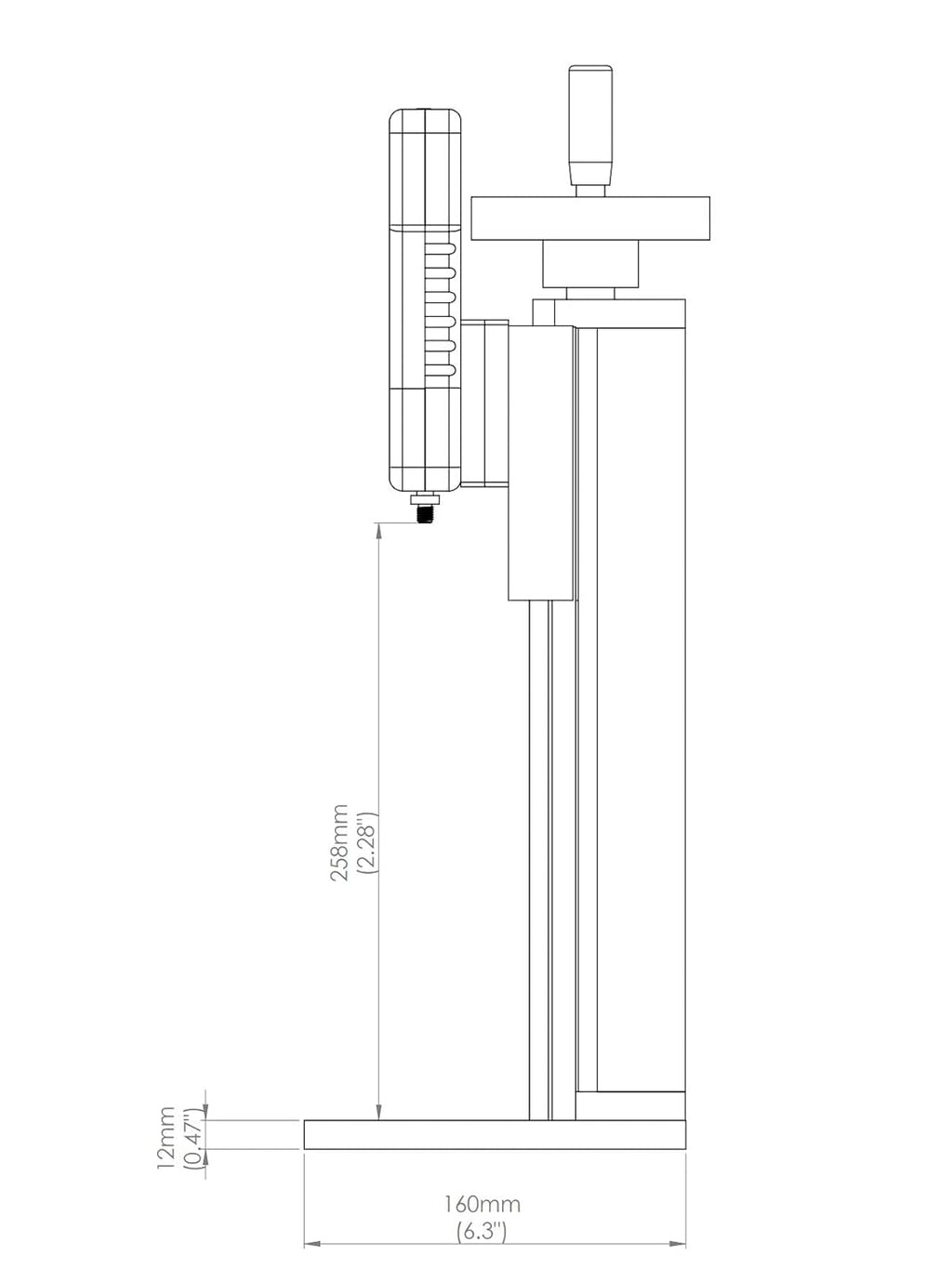 Hand Wheel Test Stand E481