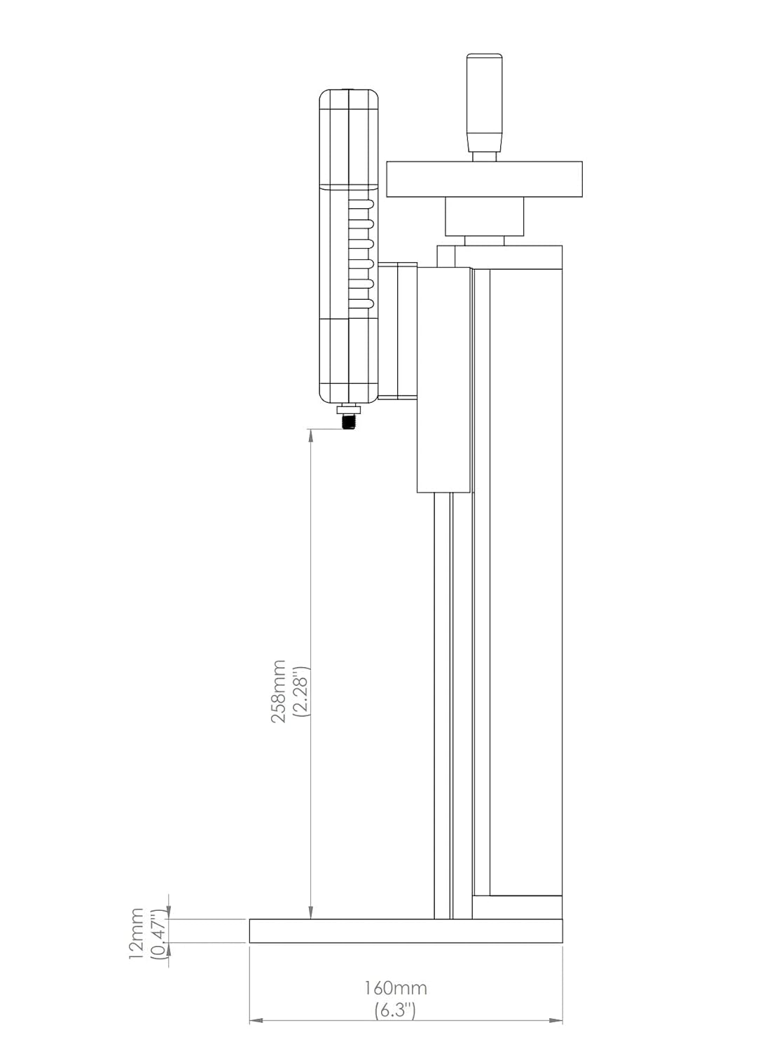 Hand Wheel Test Stand E481
