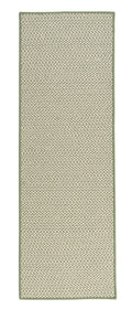 Moss Green Herringbone Runner Z2345