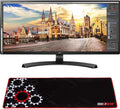 34-inch 21:9 UltraWide IPS Monitor with Extended Gaming Mouse Pad T59266