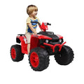 Red 12V Battery Powered Ride-On ATV W189