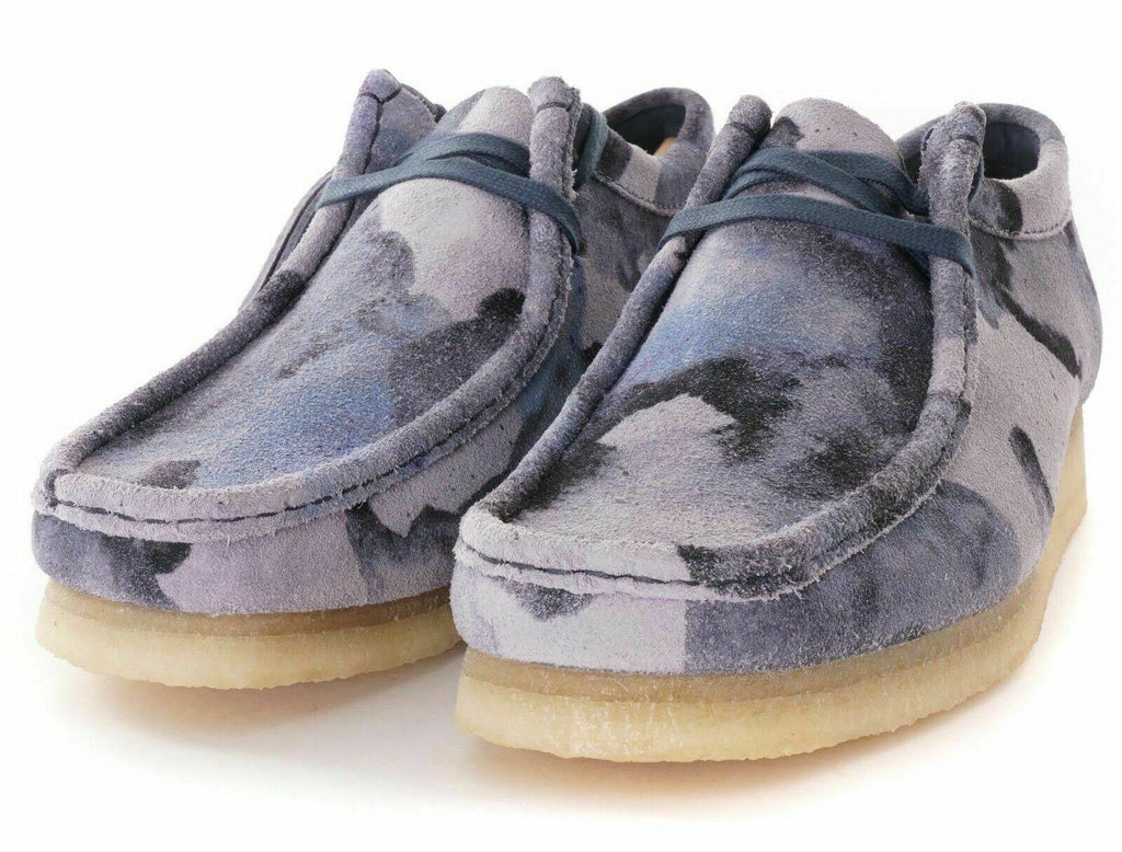 Blue Camo Wallabee Shoes I180473