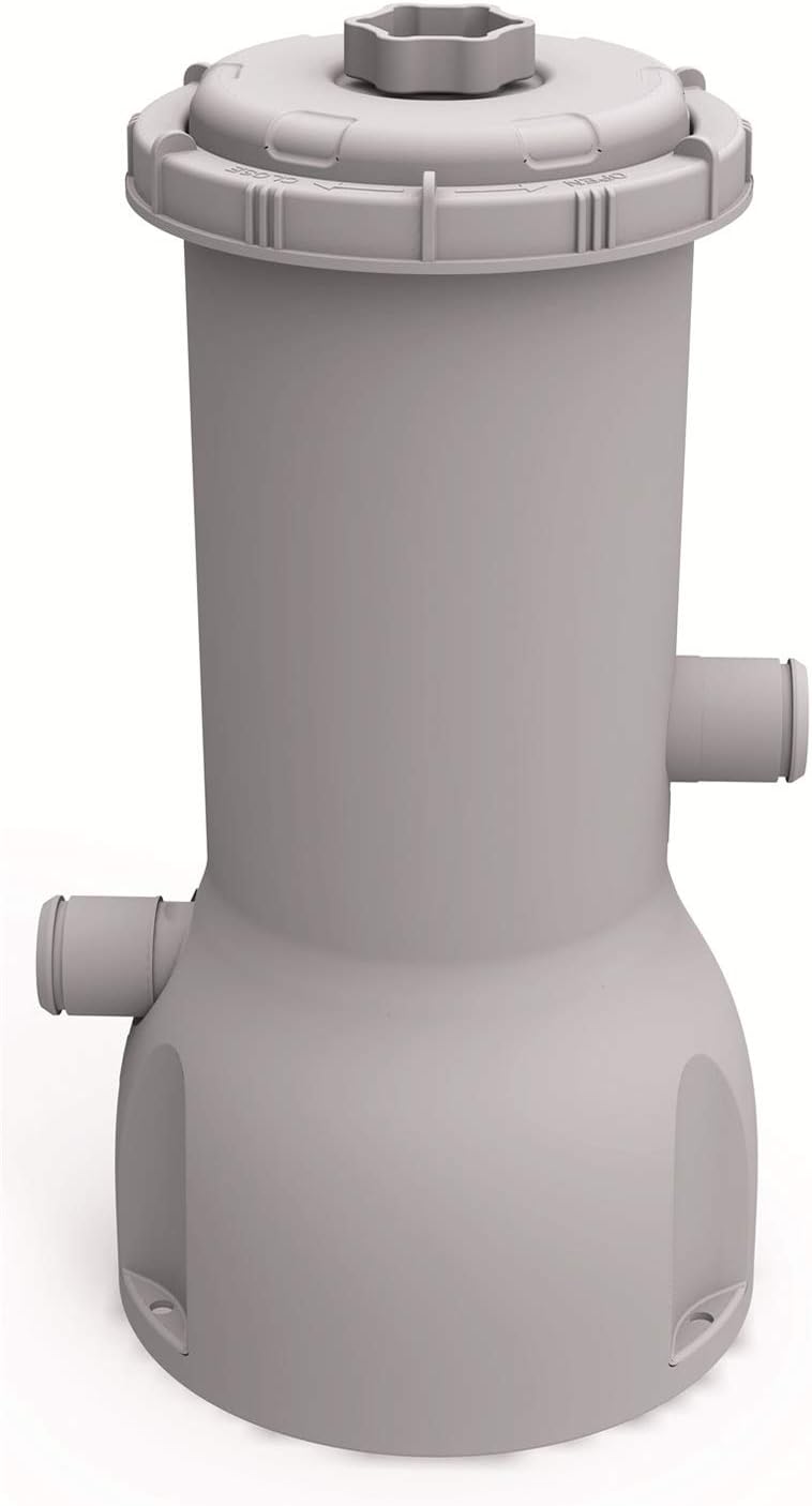 Above Ground Swimming Pool Filter Cartridge Pump with 32 mm Hoses Pack of 2 A90312