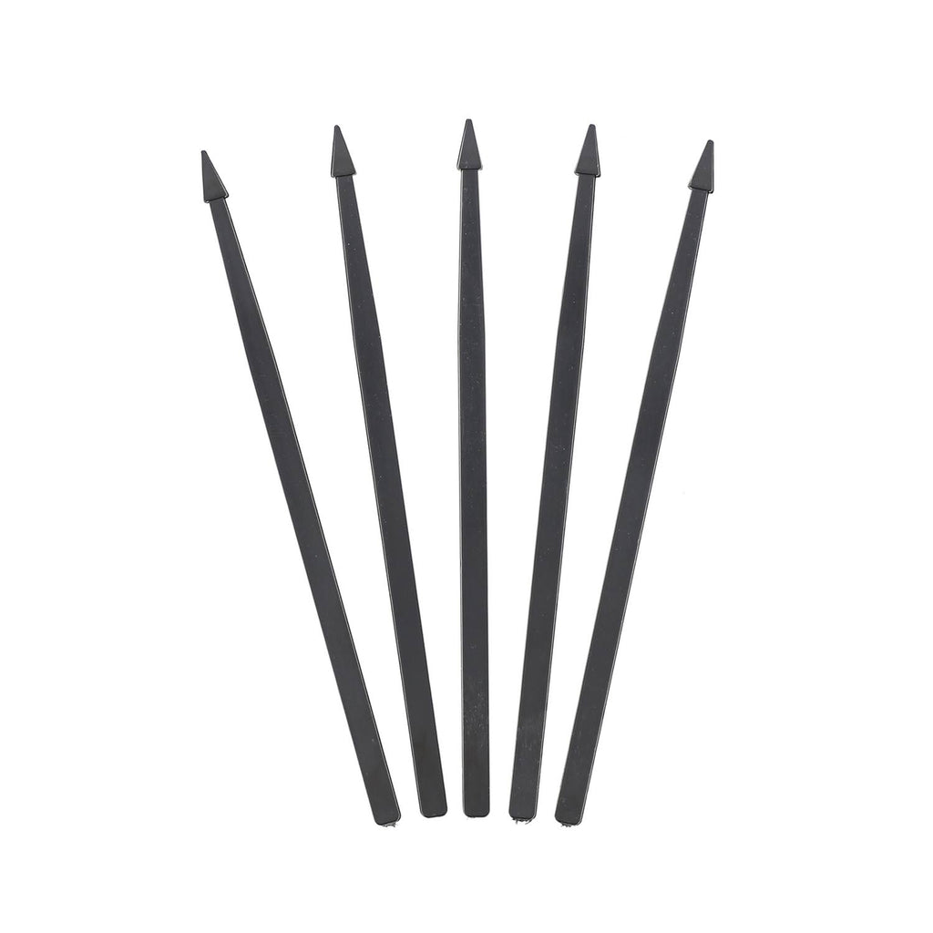 Black Plastic Arrow Picks, Case of 10,000 A731