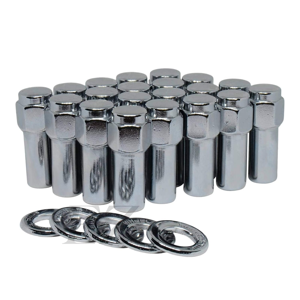 Lug Nut 1/2"-20 with Center Washer Set of 20 Pcs R4739