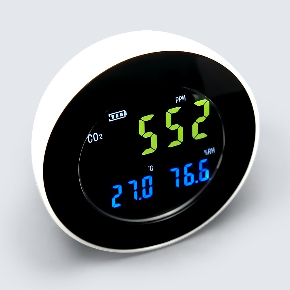 Carbon Dioxide Detector CO2 Monitor Air Quality Meter 0～9999PPM I71938