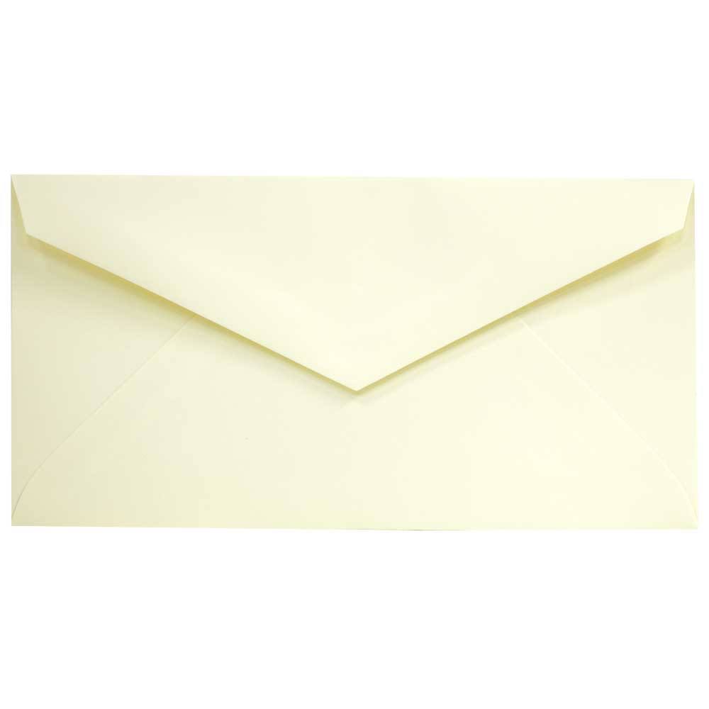 Ivory Wove Invitation Envelopes, 3.875 x 7.5, Bulk 1000/Carton X90084