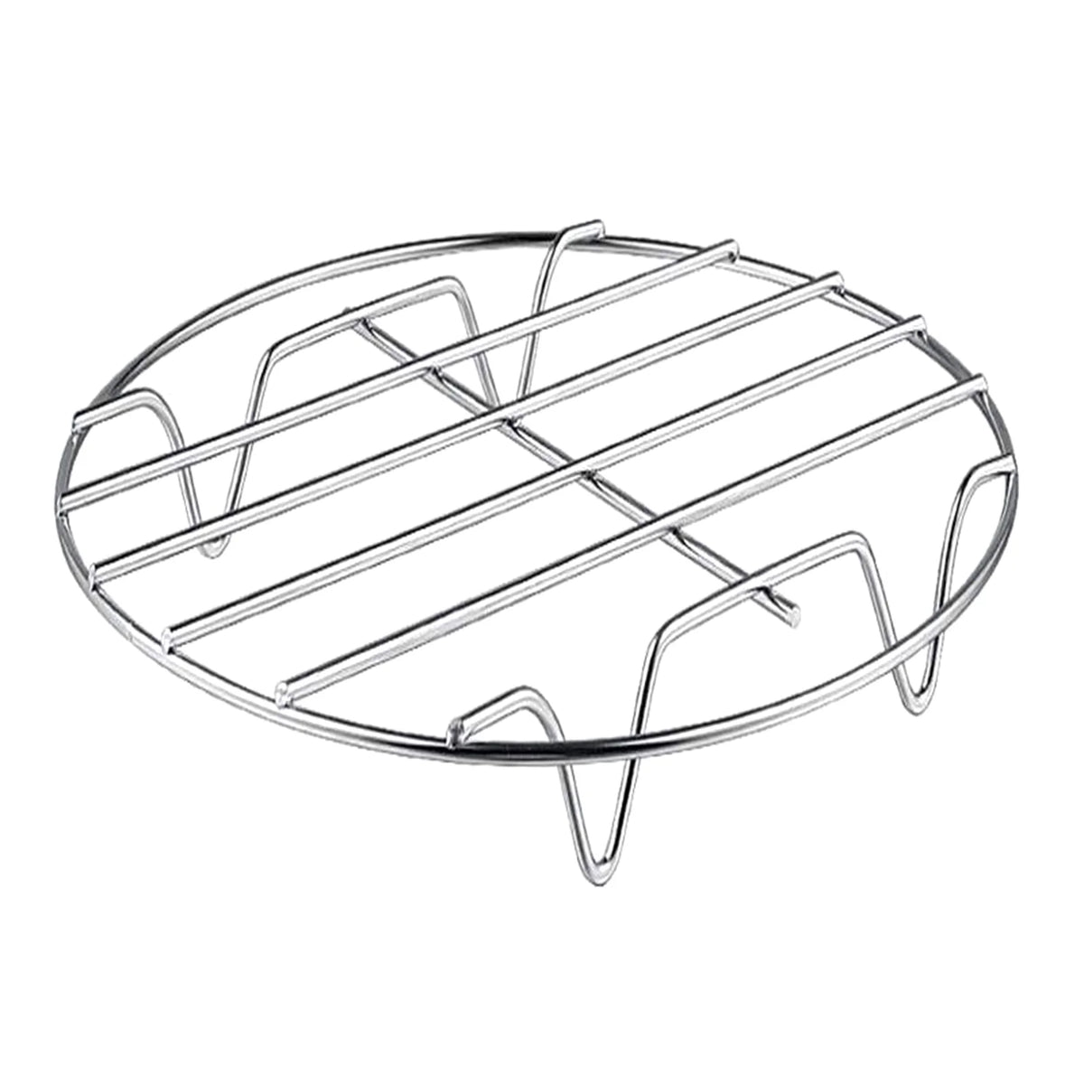 10Pcs Air Fryer Accessory Kit Baking Pan Rack Pizza Tray Metal Holder Cupcake Mould Set S196024