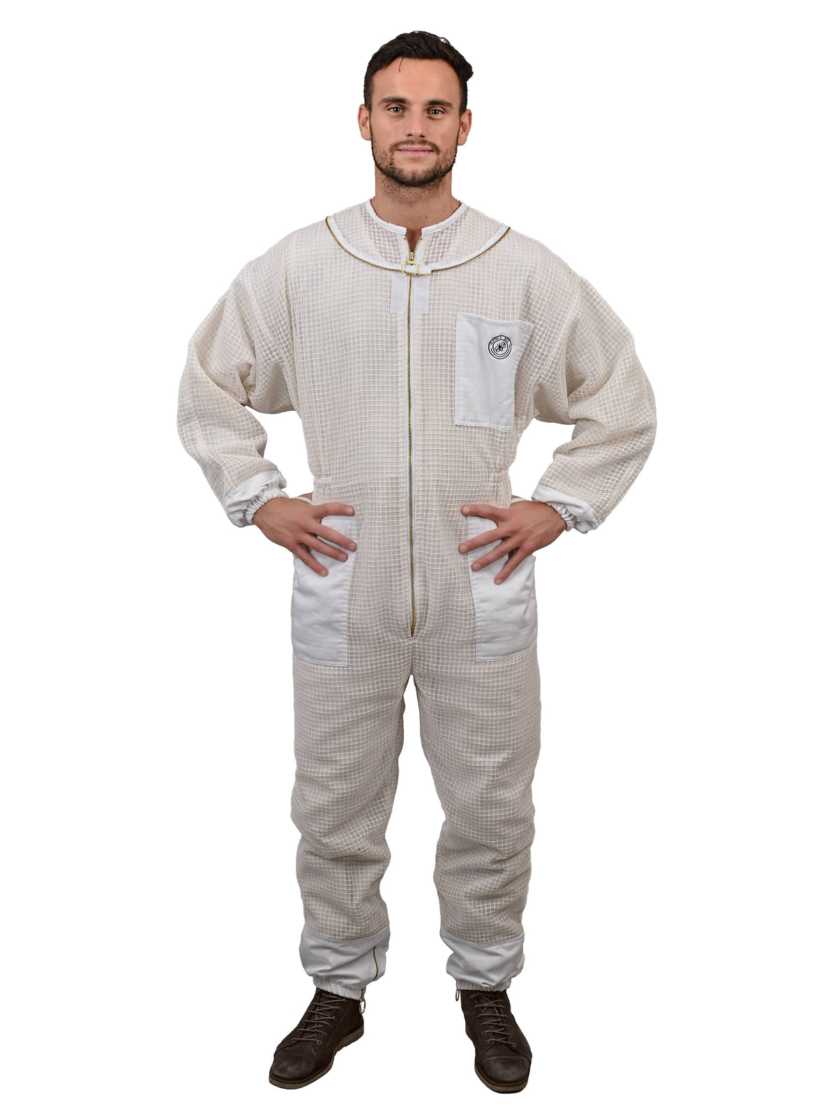 Aerated Beekeeping Suit with Square Veil F249667