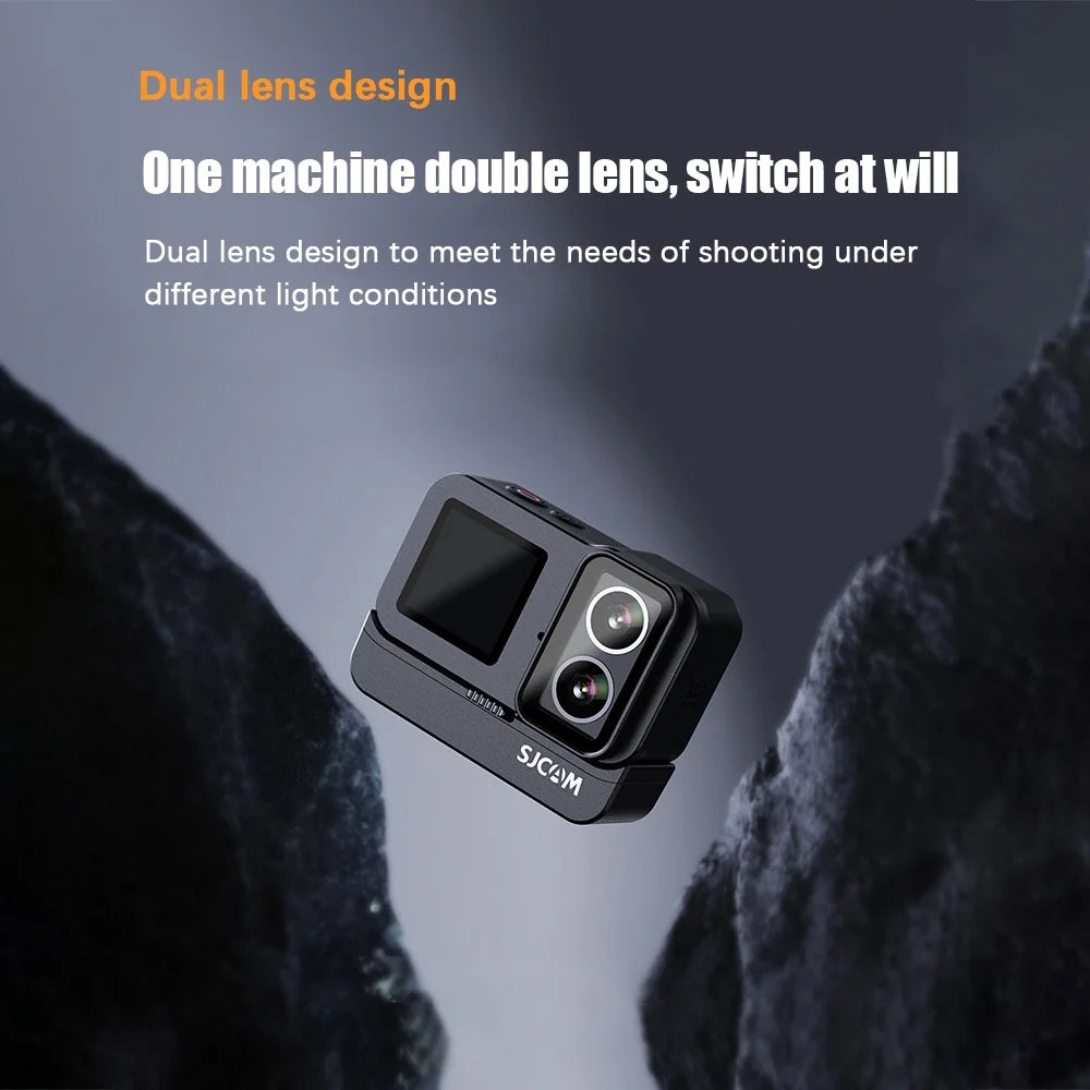 20MP Waterproof Dual Screen Camera with 135° Wide Angle A921