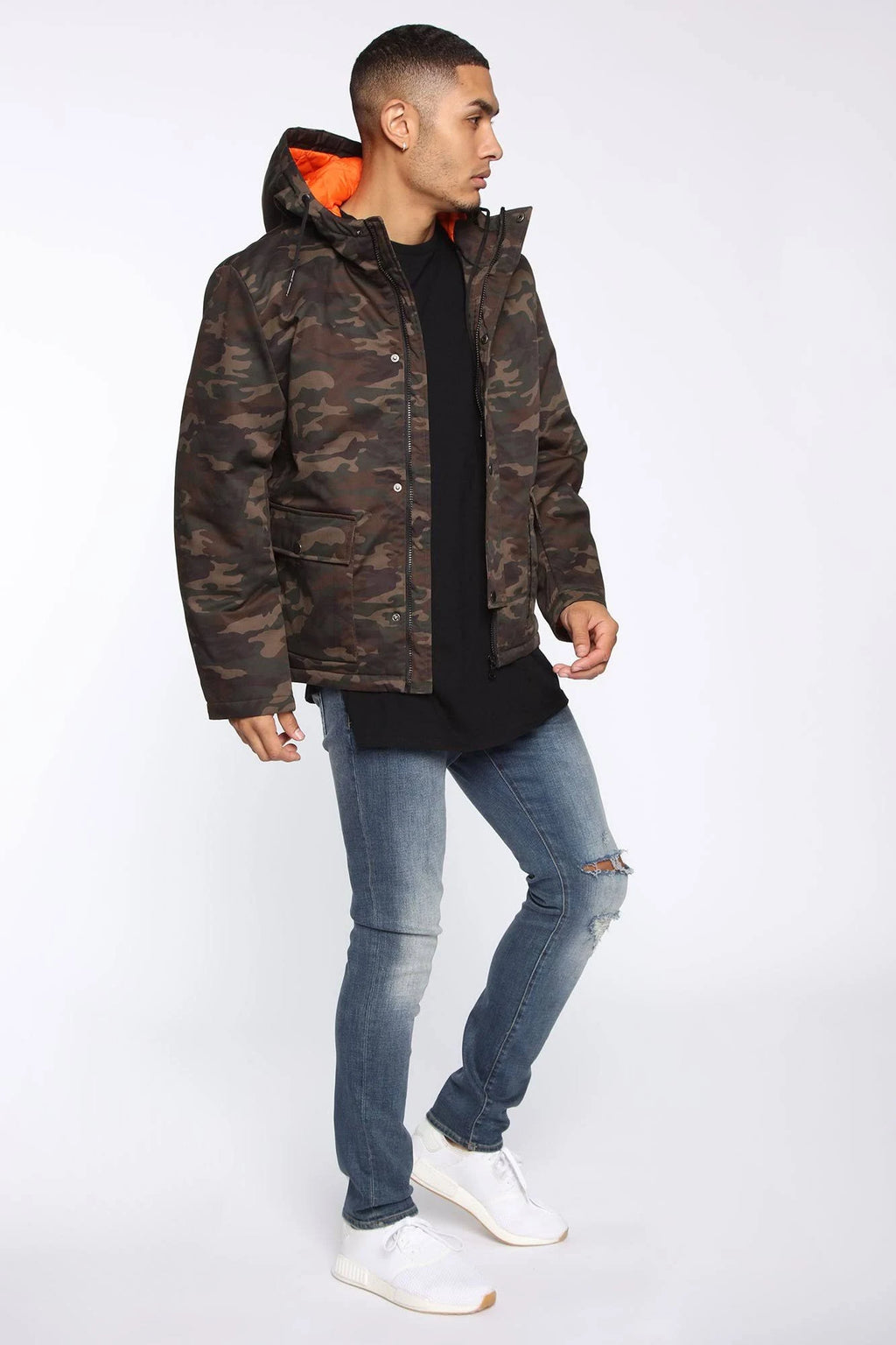 Camouflage Jacket Size Small I1262