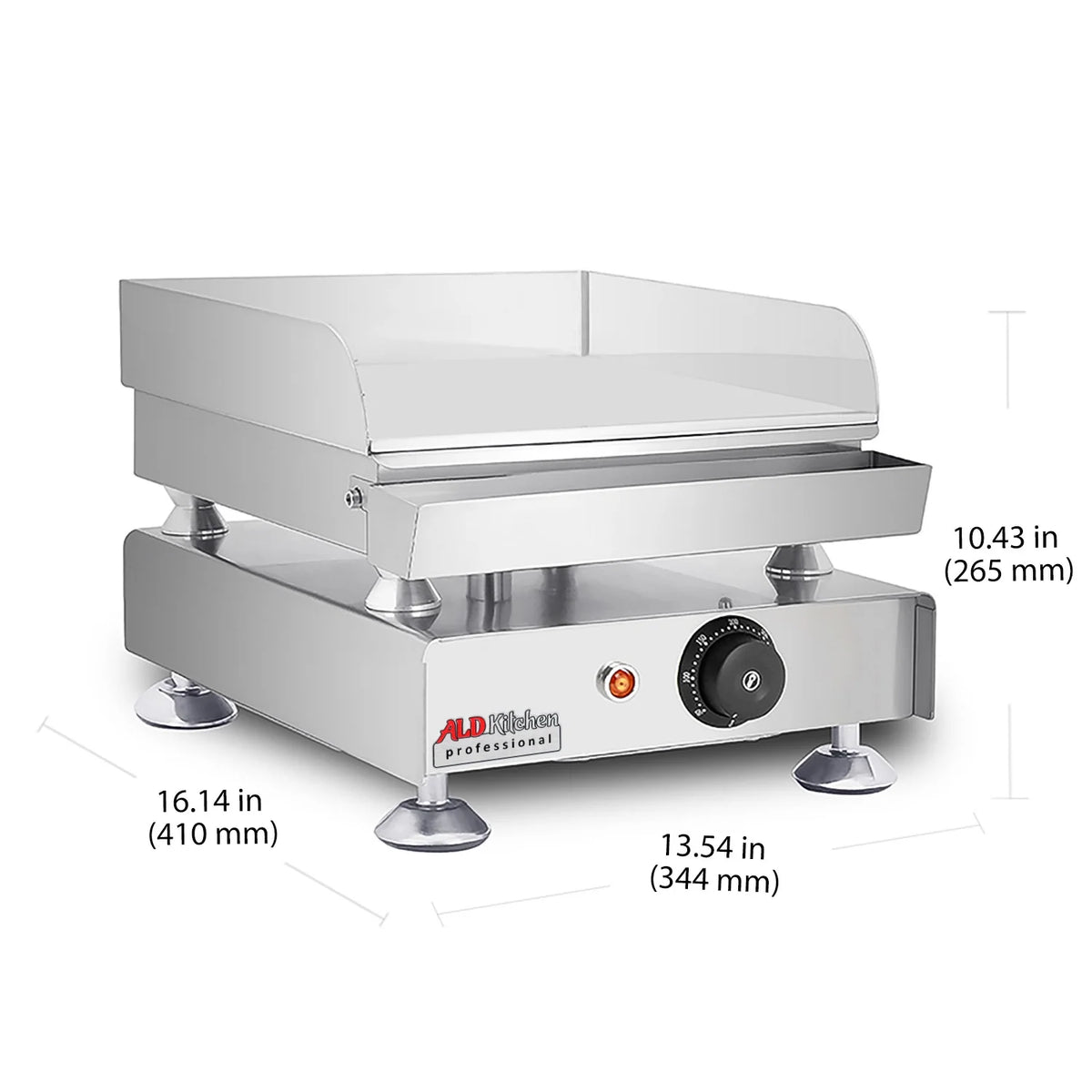 Flat Top Griddle with Three Thermostats C227651
