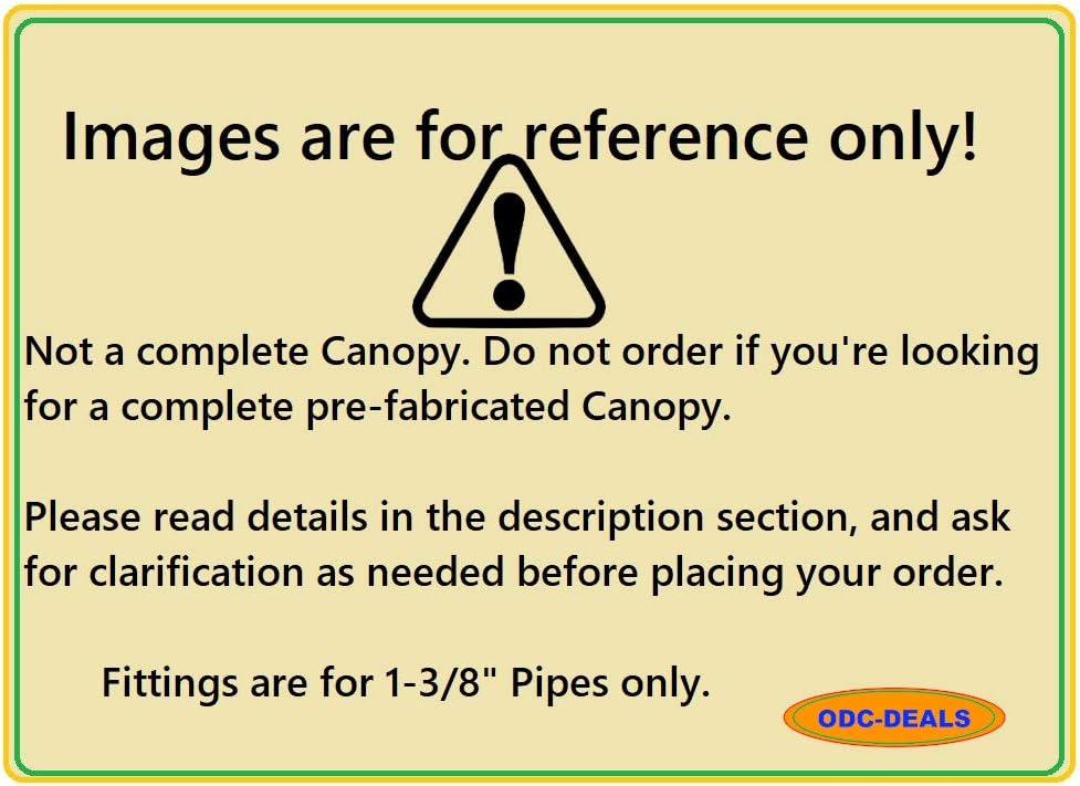 High Peak Canopy Fittings Kit (10-Leg-15pc) R51747