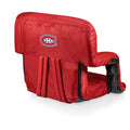 Red Ventura Portable Reclining Stadium Seat W5955