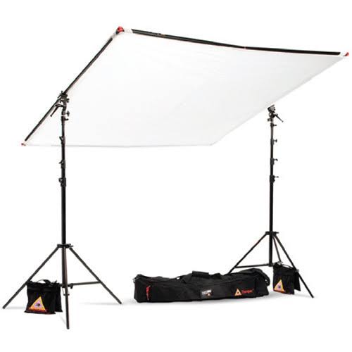 Aluminum Litepanel Kit with Crossbar, LiteStands, Sand Bags J37879