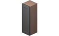 Grey High-Density Fiberboard Wall Cabinet J32694