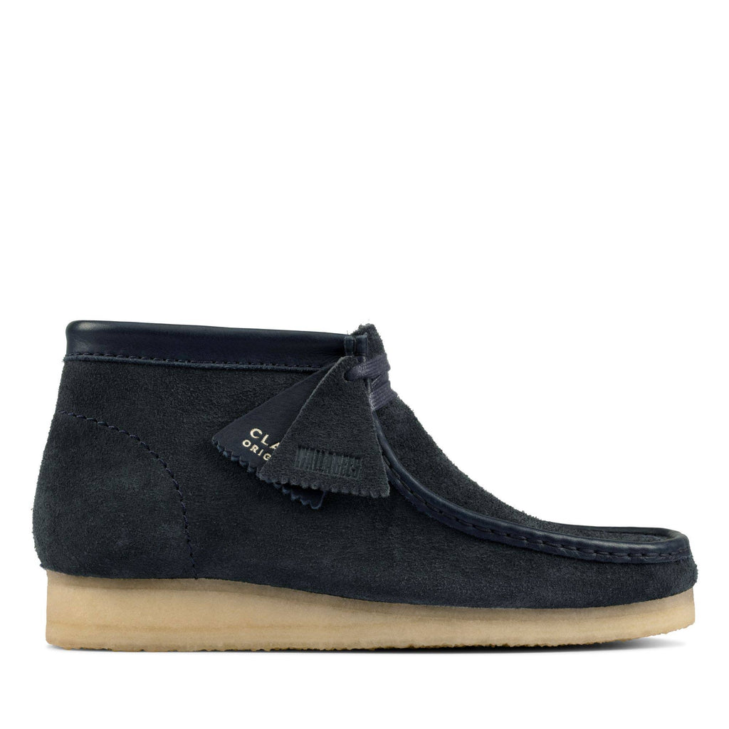 Navy Men&s Wallabee Shoes J9789