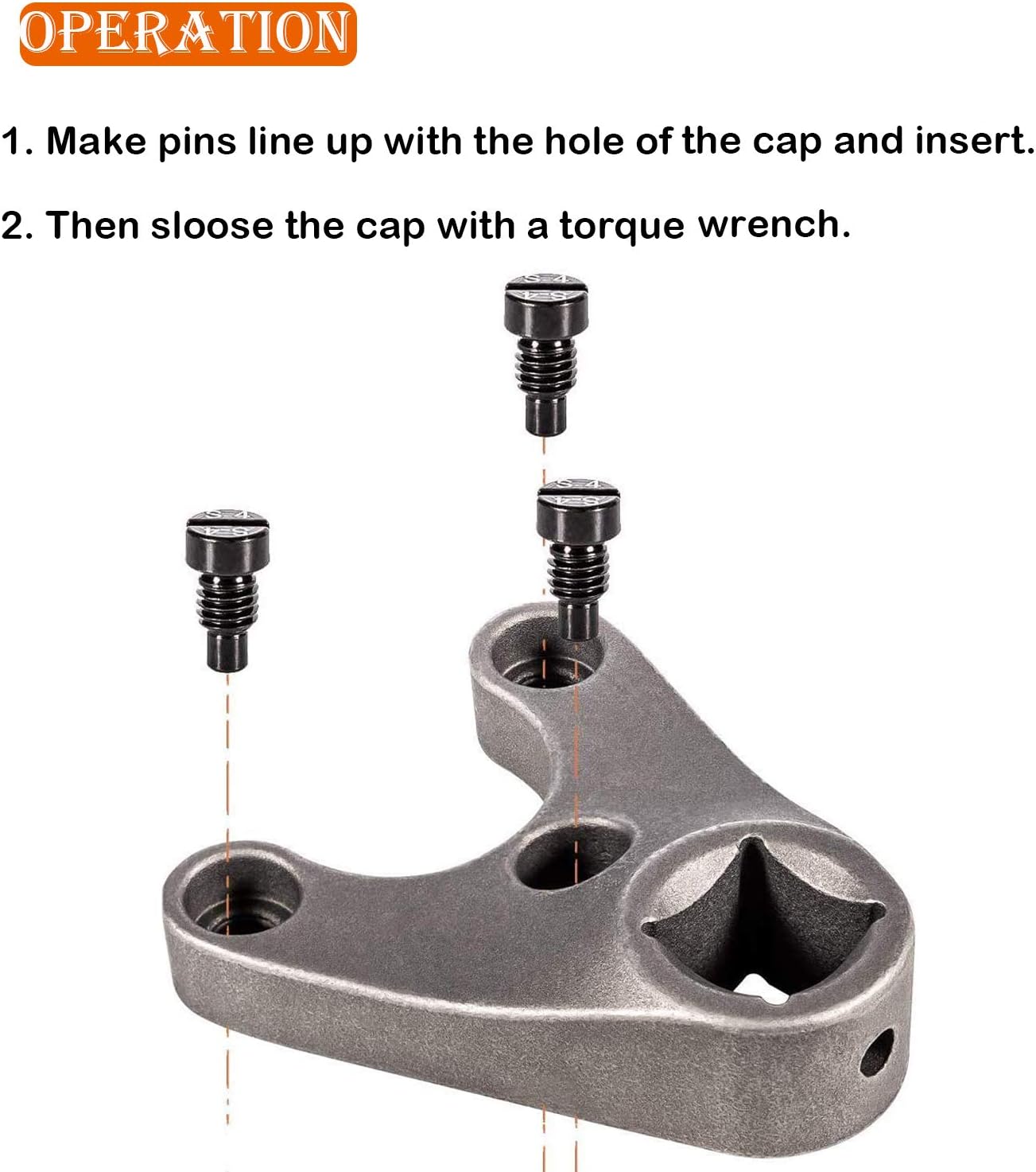 Trim/Tilt Pin Wrench Tools Set Pack of 2 J76148