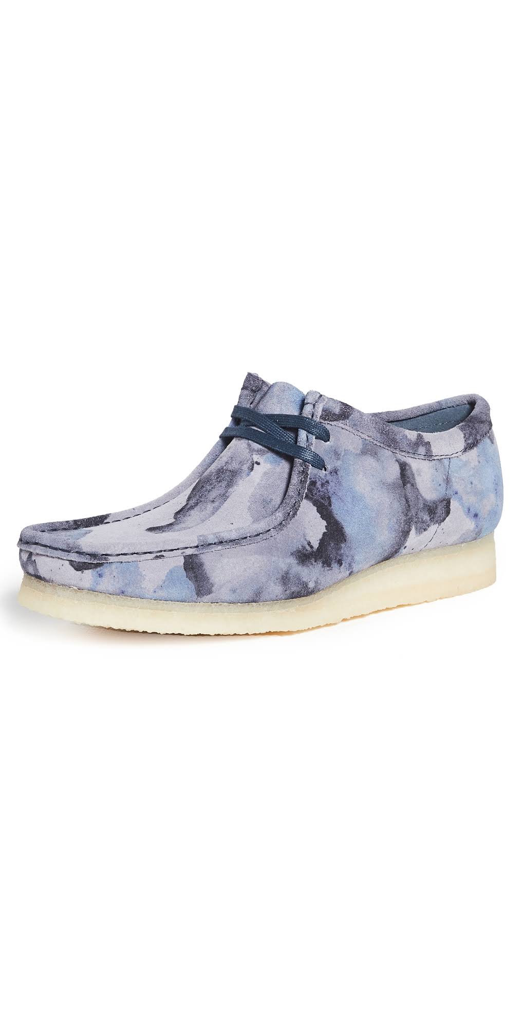 Blue Camo Wallabee Shoes I180473