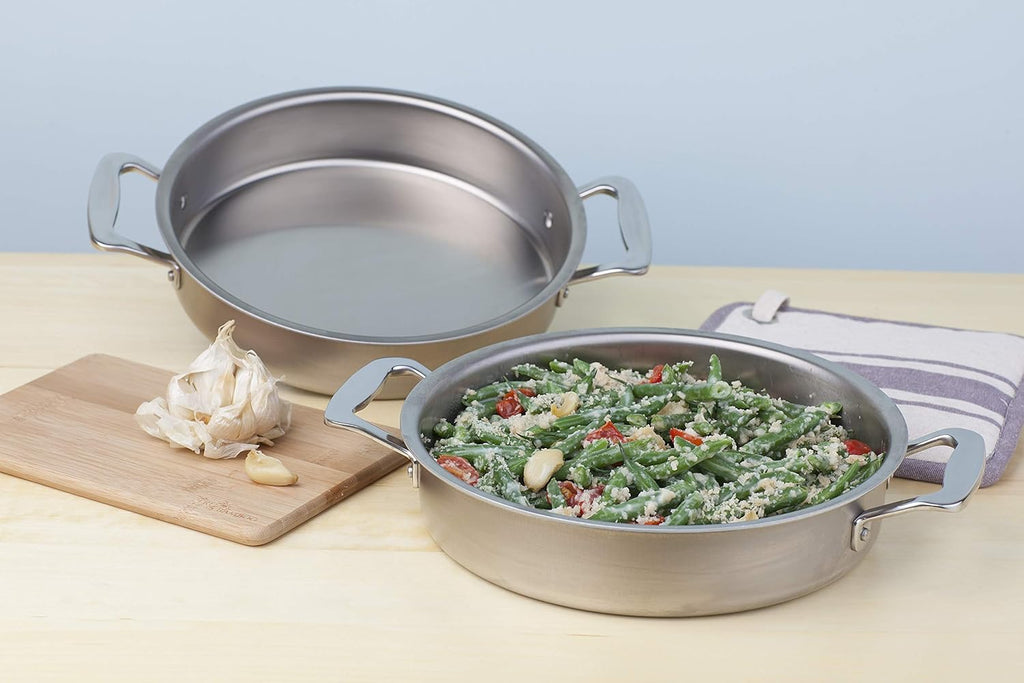 9 Round Stainless Steel Baking Pan Q48304