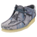 Blue Camo Wallabee Shoes I180473