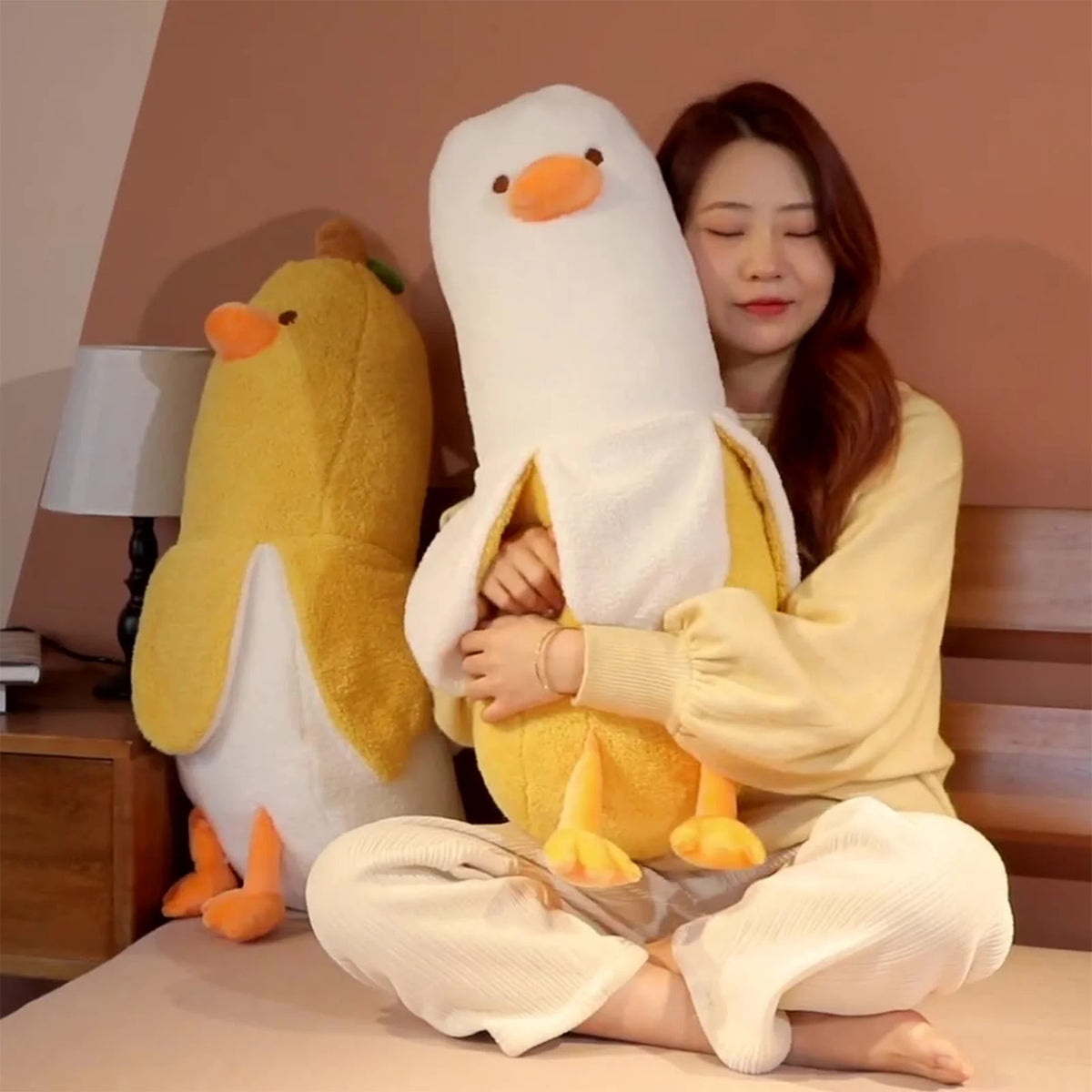 Banana Duck Plush Toy Stuffed Animals Plushie K603