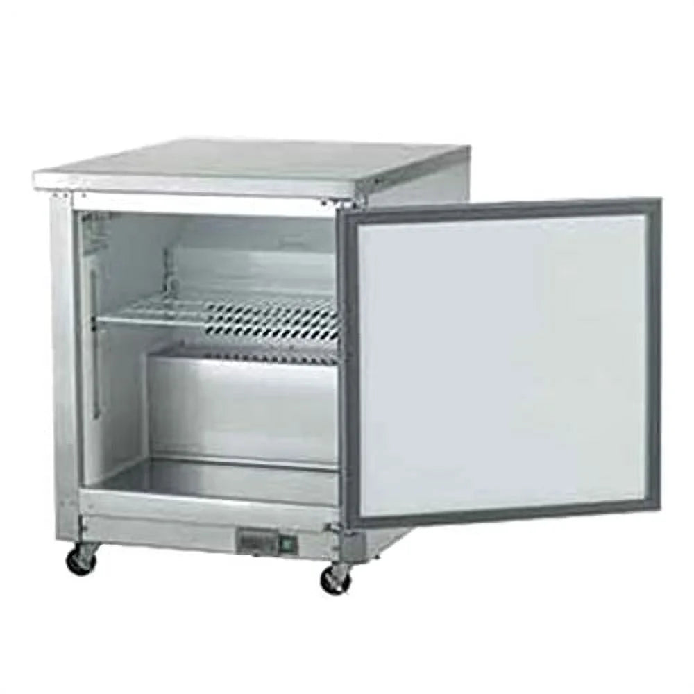 Commercial Refrigerated Work Top Counter, one-section 28" w 5.4 cu.ft. A1633