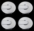 Set of 4 17 inch Silver Wheel Hub Center Caps Hubcaps Covers M41473