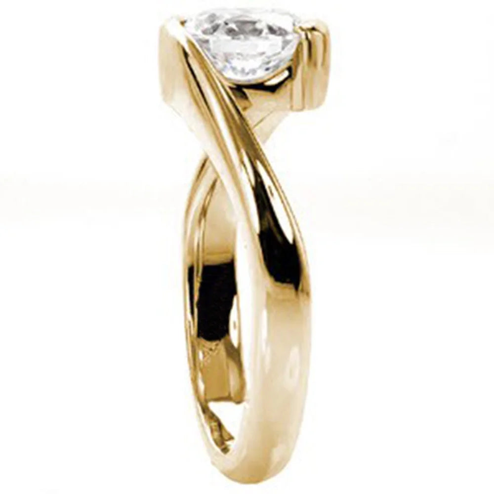14k Yellow Gold Diamond Ring Y331949