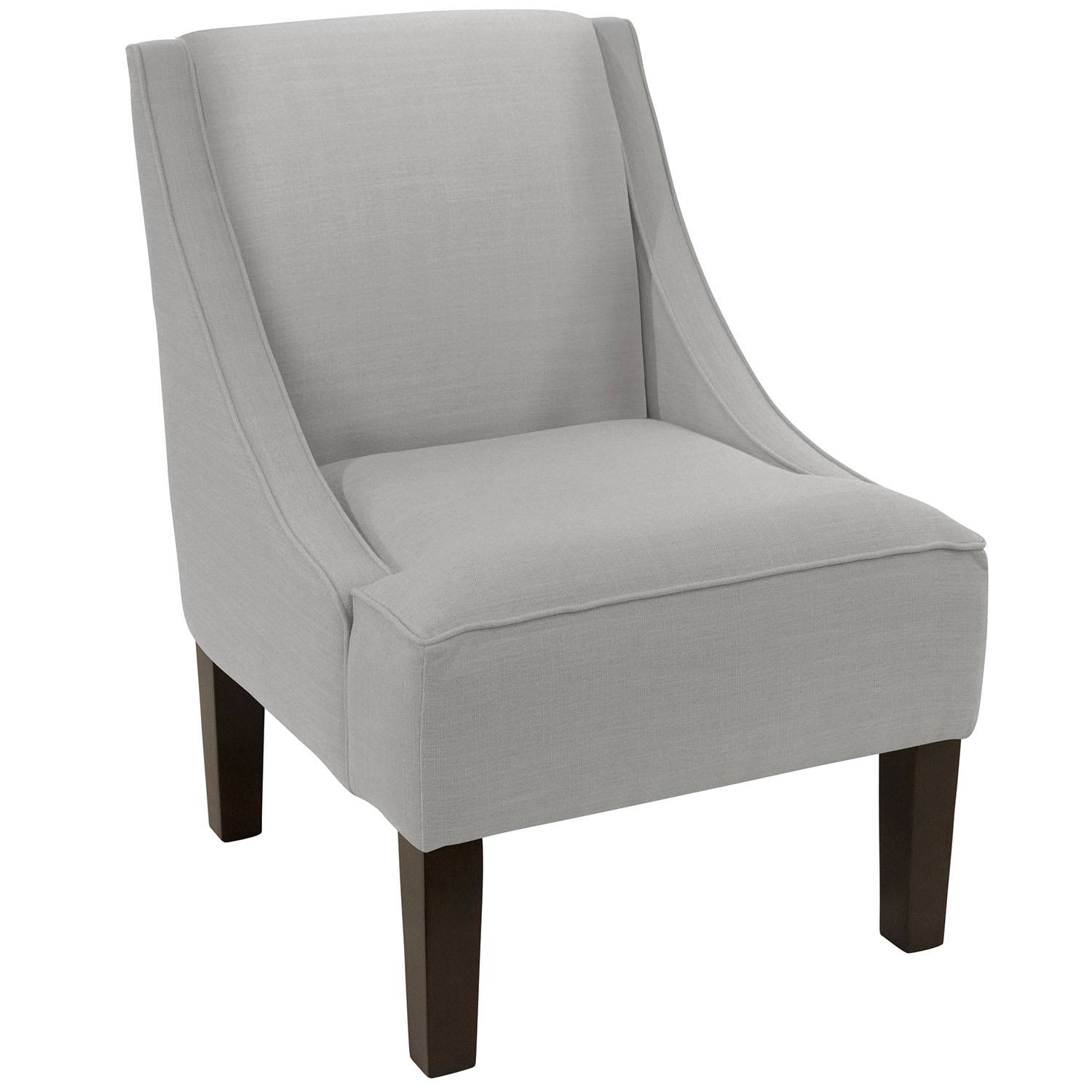 Navy Linen Accent Chair M650063