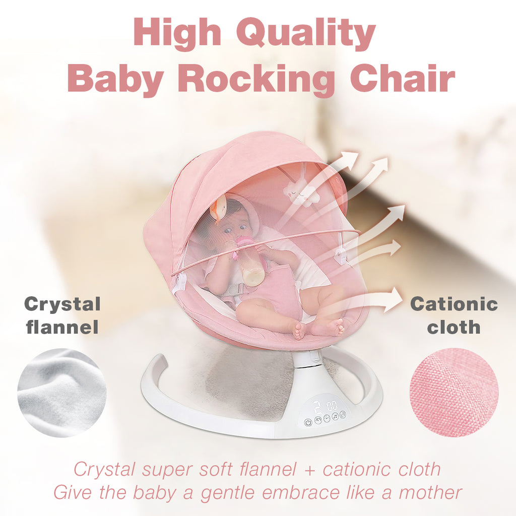 Pink Baby Swing H8863