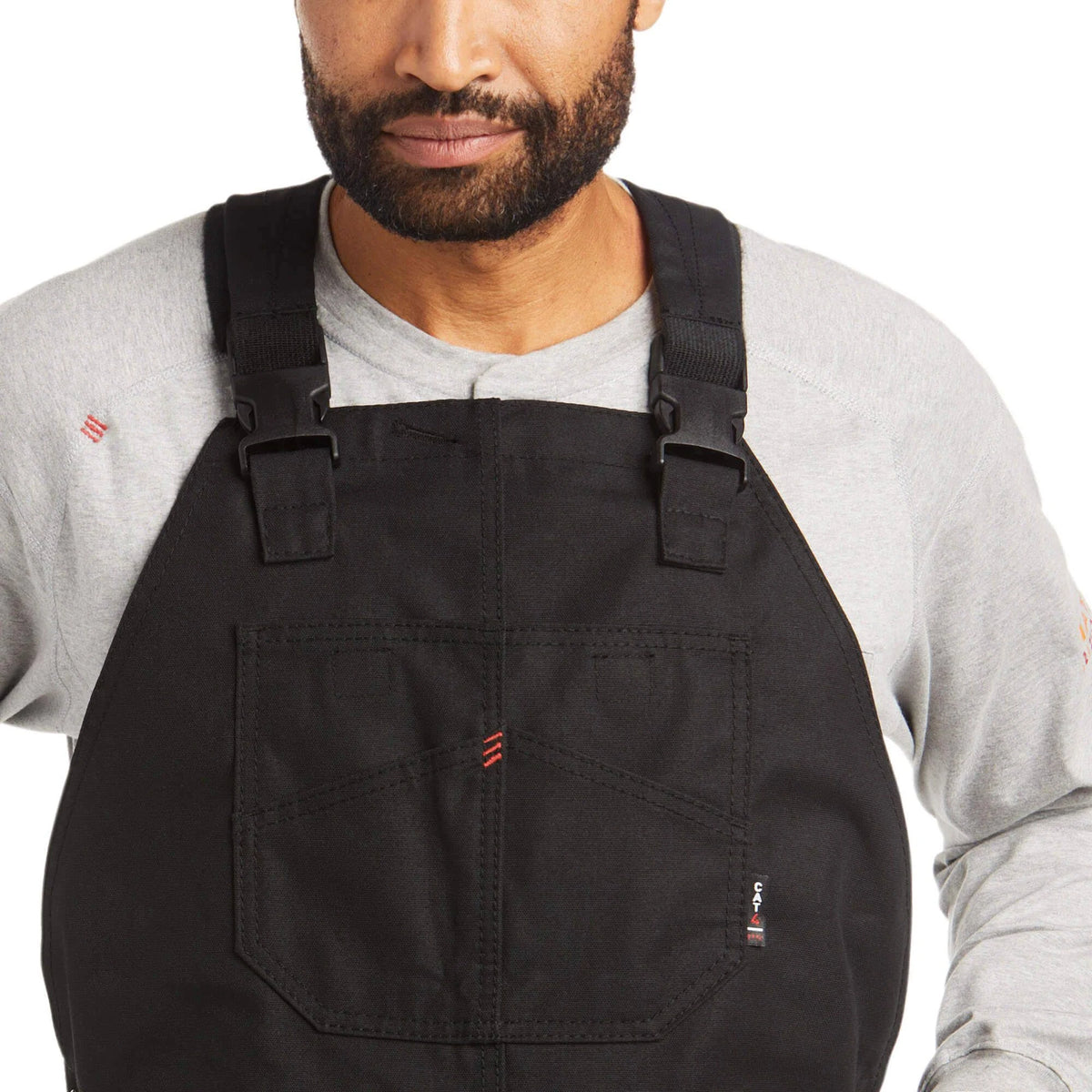 Black Insulated Overall Bib R361151
