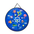 Cartoon Dart Board Games Sticky Ball Target Wall-Mounted Kids Toys G6497