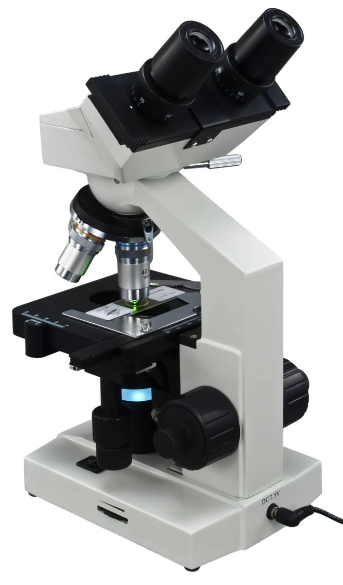 Compound Binocular LED Microscope with Vinyl Case C9925