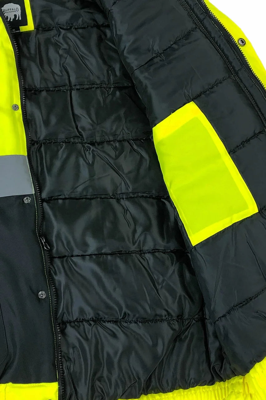 Class 2 Hi Vis Safety Winter Jacket E370468