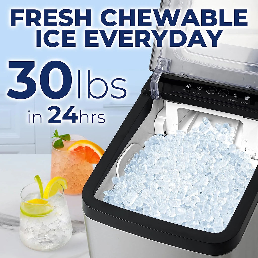 Soft Ice Maker Countertop Stainless Steel A3616
