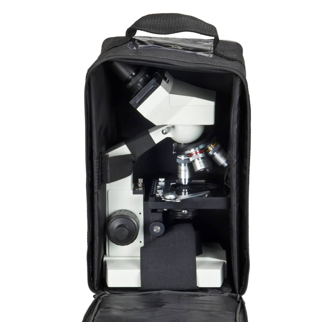 Compound Binocular LED Microscope with Vinyl Case C9925