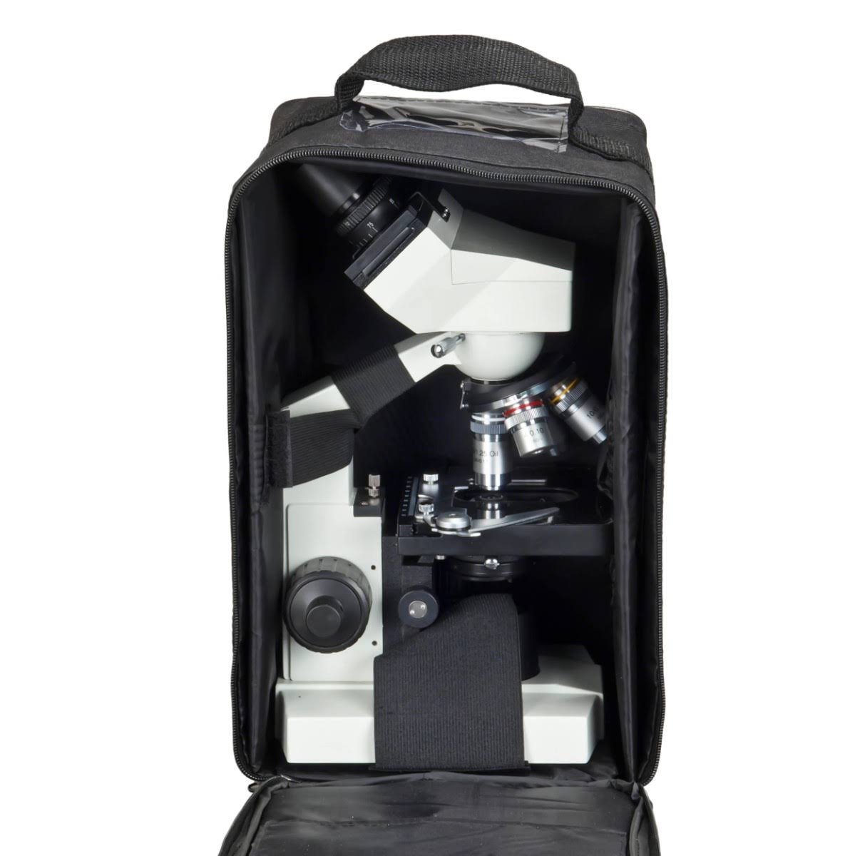 Compound Binocular LED Microscope with Vinyl Case C9925