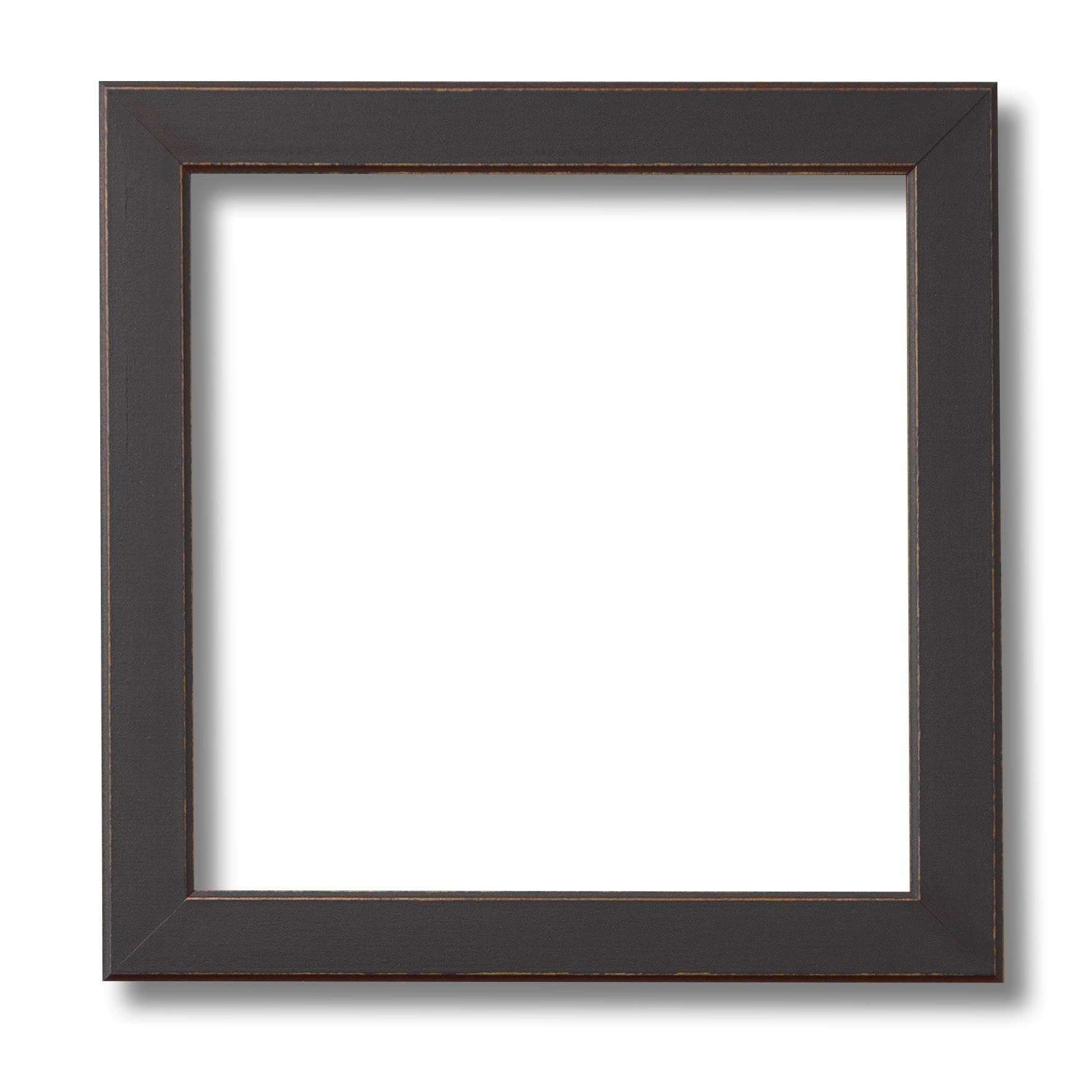 Black Beveled Edge Wood Frame U920789