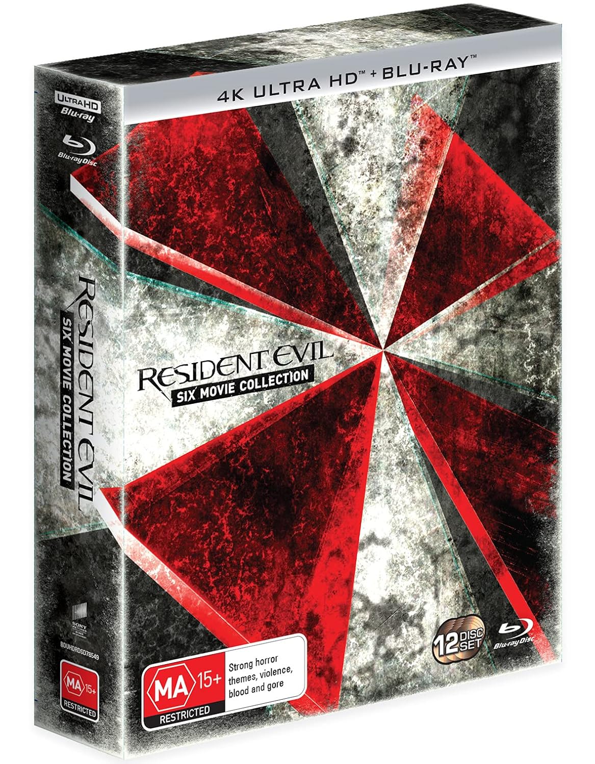Resident Evil: 6 Film 4K Collection Y57116