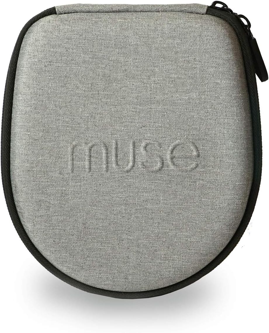 Muse 2 Brain Sensing Headband with Official Hard Case Bundle F1767