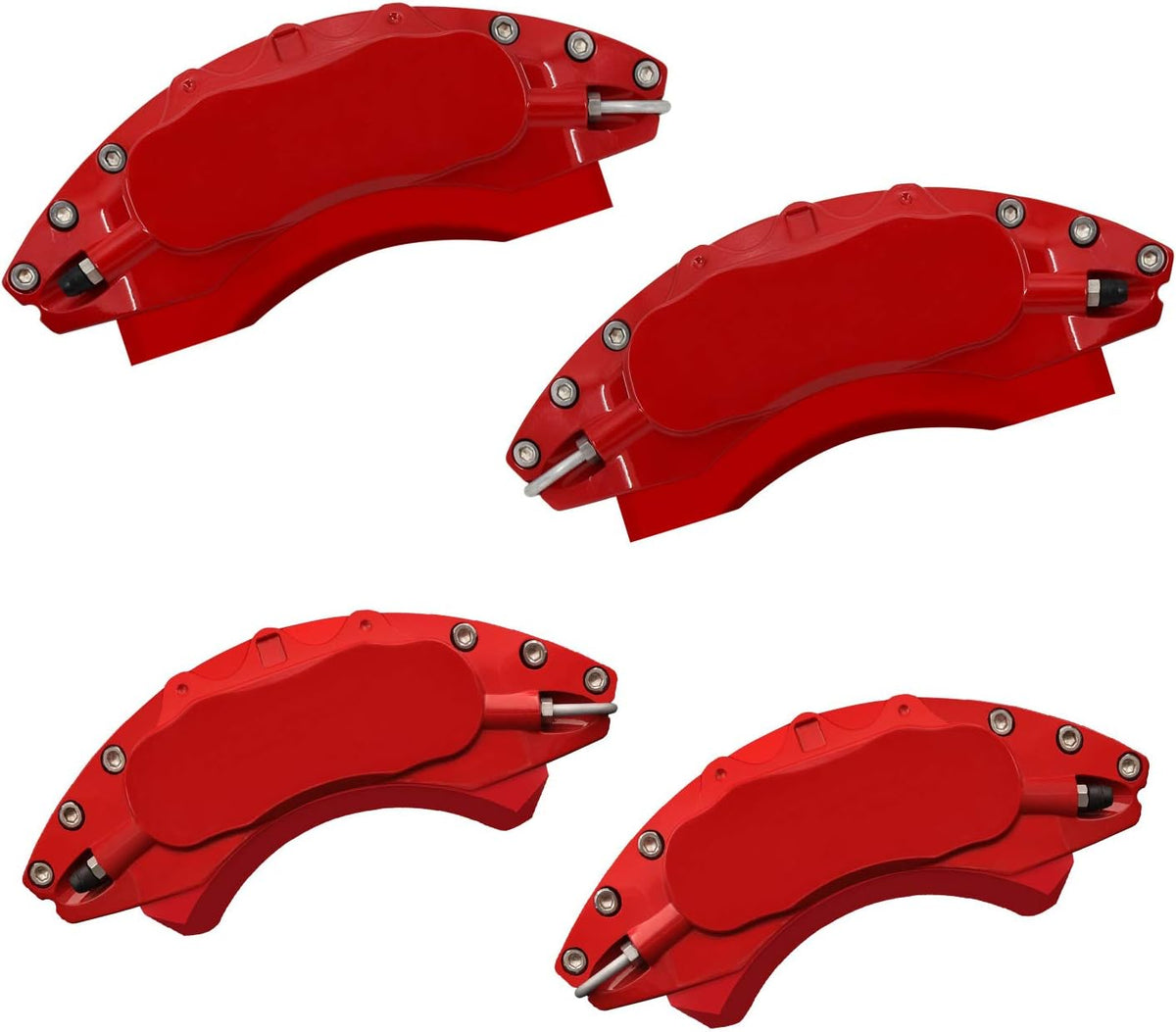 Red Brake Caliper Covers Set of 4 C990